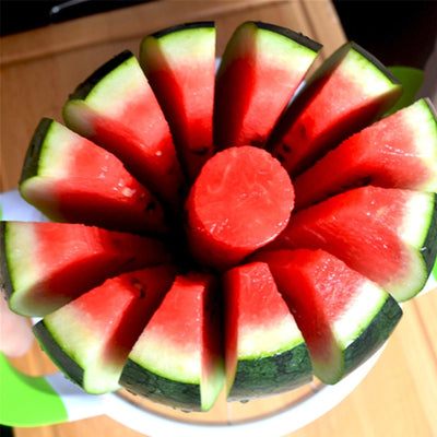 Trancheuse pratique pour pastèque, melon ou autre fruit.